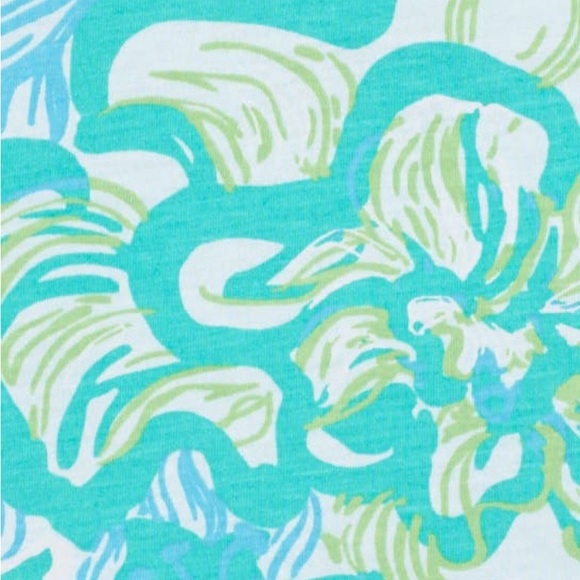 Lilly Pulitzer Palmetto Mini Dress in Wave Rider Lagoon Green - Picture 12 of 12